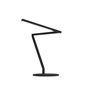 Koncept Z-Bar Mini Desk Lamp Gen 4 Daylight White Light Matte Black Desk Base