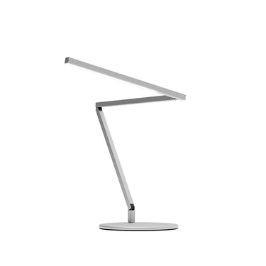 Koncept Z-Bar Mini Desk Lamp Gen 4 Daylight White Light Silver Desk Base