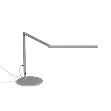 Koncept Z-Bar Mini Pro LED Desk Lamp Gen 4 Silver Wireless Charging Base