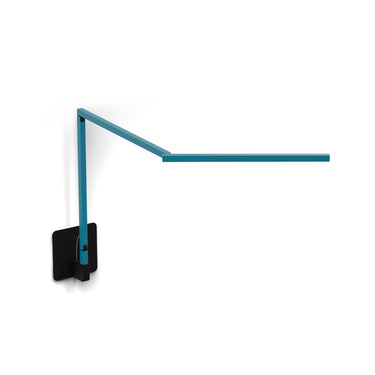 Koncept Z-Bar Mini Desk Lamp Gen 4 Warm Light Blue Hardwire Wall Mount Matte Black