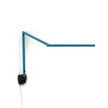 Koncept Z-Bar Mini Desk Lamp Gen 4 Warm Light Blue Wall Mount Matte Black