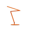 Koncept Z-Bar Mini Desk Lamp Gen 4 Warm Light Matte Orange Desk Base