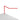 Koncept Z-Bar Mini Desk Lamp Gen 4 Warm Light Matte Red Through-Table Mount
