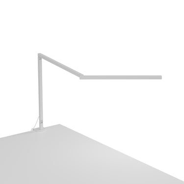Koncept Z-Bar Mini Desk Lamp Gen 4 Warm Light Matte White Desk Clamp