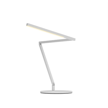 Koncept Z-Bar Mini Desk Lamp Gen 4 Warm Light Matte White Desk Base
