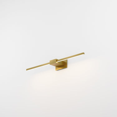 Koncept Z-Bar Wall Sconce Soft Warm Gold 24" Center Mount