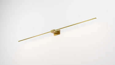 Koncept Z-Bar Wall Sconce Soft Warm Gold 60" Center Mount