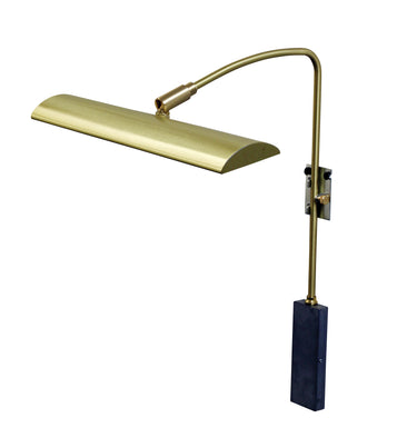 House of Troy Zenith 12" LEDZ picture light in Satin Brass