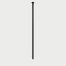 Lodes A-Tube Nano Swing LED ceiling light in matte black finish with adjustable directional lighting