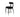 Alek Black Dining Chair set of 2