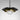Carapace pendant on a bronze chain with black silk flex, layered bronze and brass shades over opal glass
