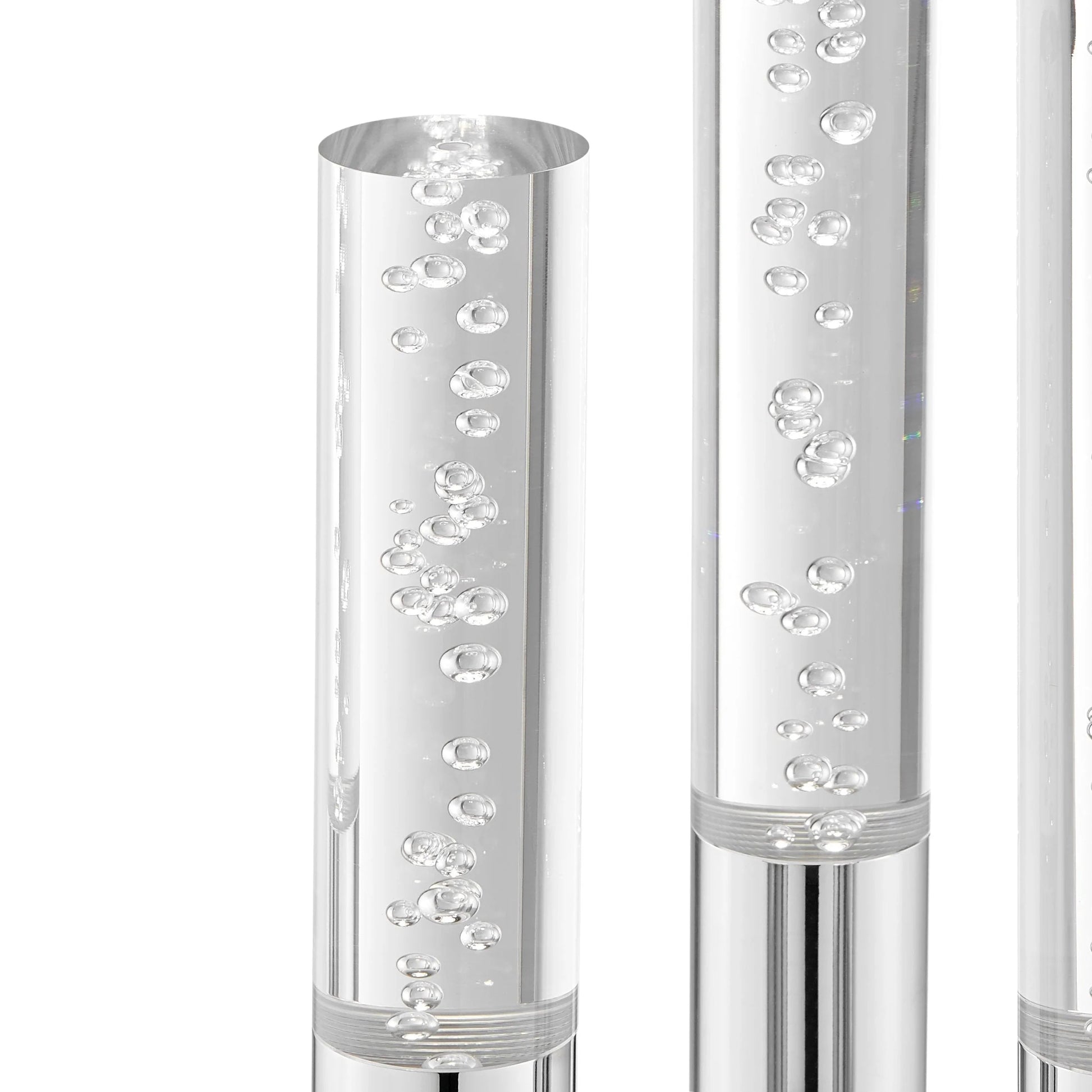  Acrylic Cylinders 3 Light Table Lamp - Smart 3