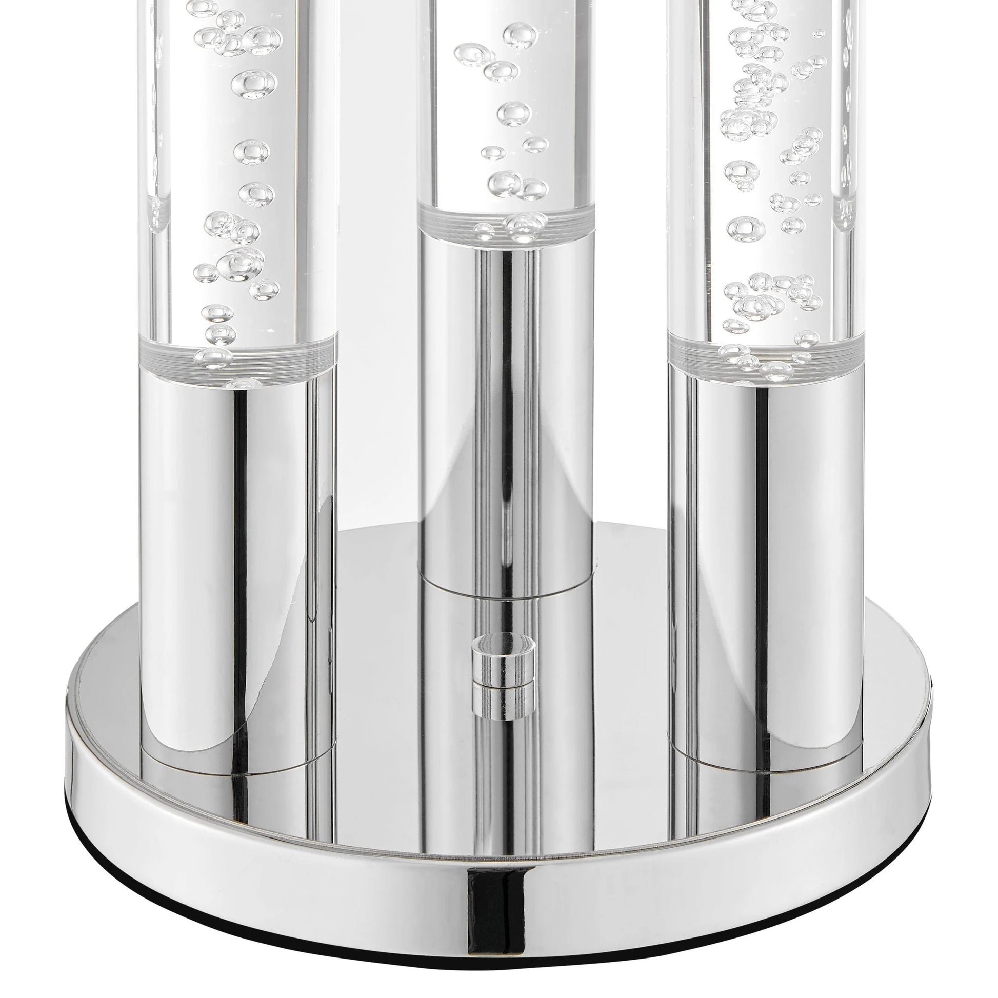  Acrylic Cylinders 3 Light Table Lamp - Smart  2