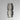 Short Ring wall light in satin nickel with stacked metal rings, studio view