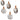 Finesse Decor Lustre Rectangular Chandelier Bronze