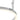 Finesse Decor LED Three Ring Hong Kong Arc Floor lamp Chrome, Not Dimmable