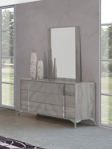 Nova Domus Alexa Italian Grey Dresser