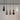 Minimalist white hanging light fixture inspired by contemporary jewelry design