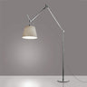 Artemide Tolomeo Mega LED Floor Lamp with 17-inch Parchment diffuser