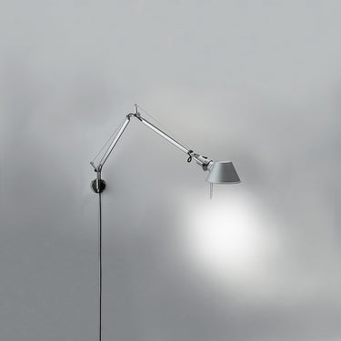 Artemide Tolomeo Micro LED Wall Lamp TOL1141 with S-Bracket
