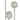 Finesse Decor Bubbling Glow Table Lamp Chrome