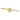 Contemporary 24" bathroom LED wall sconce for home or business, dimmable, ADA compliant, and fits horizontal or vertical mount in Natural Brass.