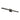 Banda 36" modern black wall sconce, dark bronze finish, perfect for contemporary bathroom lighting.