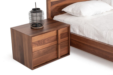 Eastern King Nova Domus Berlin Walnut Bedroom Set