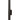 Blade 18" outdoor wall sconce, black, paired with modern architecture, exterior design.