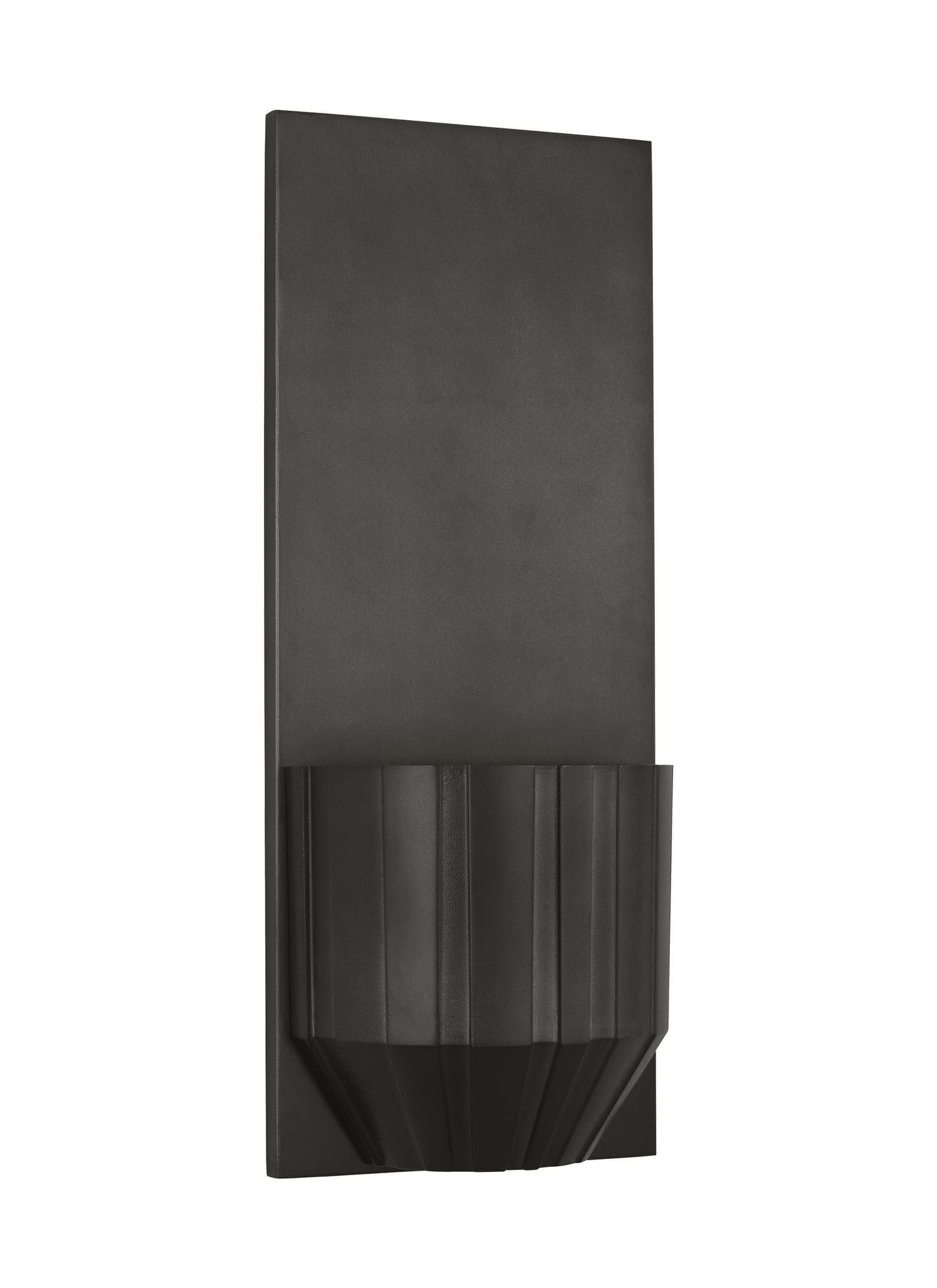 Modern Dark Bronze - Black Wall Light