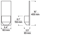 ETL Listed Wall Light | Contemporary Sconces