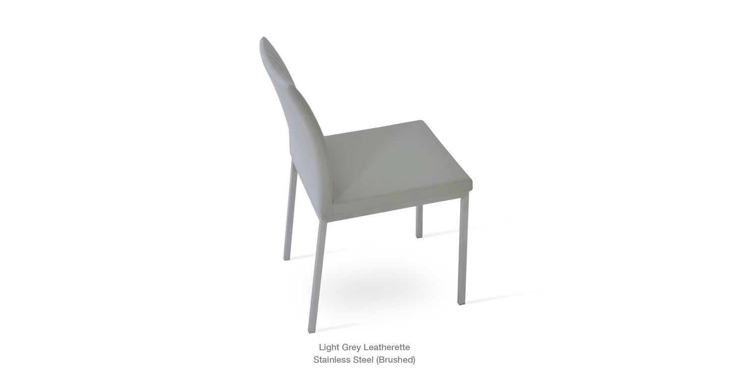Zeyno Dining Chair with Metal Base