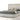Nova Domus Santa Barbara Grey Fabric Natural Bedroom Set