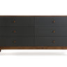 Nova Domus Dali Grey & Walnut Dresser