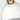 Clear glass LED hanging light with warm brass trim – 12 inch Morgan ceiling fixture by Visual Comfort