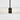 Dark bronze and crystal linear pendant light fixture for restaurant, loft, or open workspace