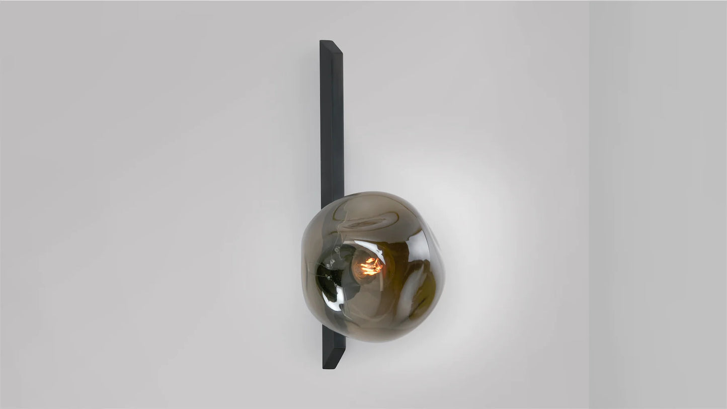 Gaia Tall Plate Wall Sconce by CTO Lighting