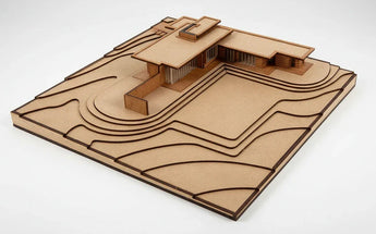 Jacobs House Architectural Model Kit — Little Building Co., view 1