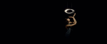 Cabildo Floor Lamp styled in a modern interior, view 3