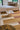Cala jute rug in Gold, full view