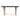 Nova Domus Cartier Black & Rosegold Console Table