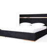 Nova Domus Cartier Black Rose Gold Bed Nightstands