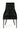 AX Charlotte Black Velour Dining Chair set of 2