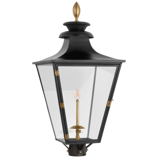Albermarle Gas Post Light | Visual Comfort Modern