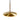 Chrona Dish Horizontal 10 in spun brass pendant light, studio view