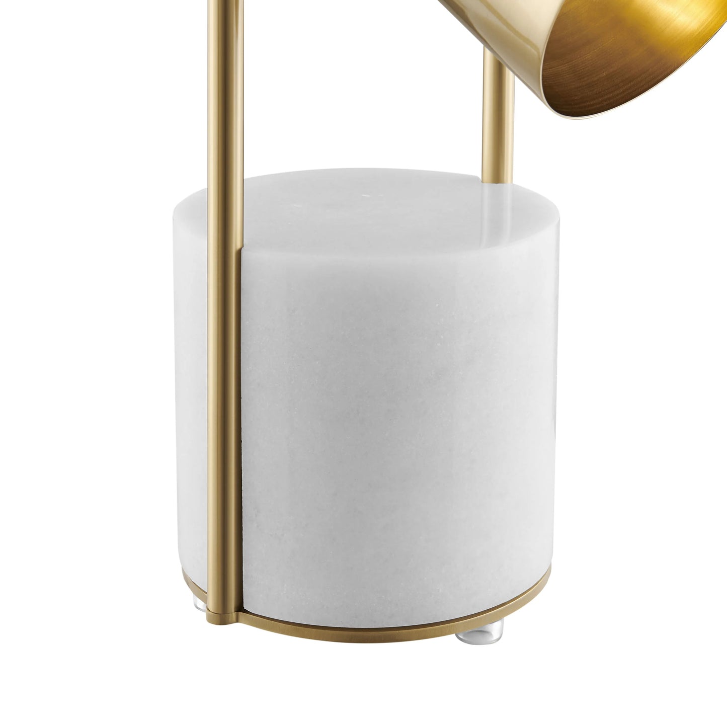 Finesse Decor Chrysalism LED Table Lamp in Gold and Marble 4