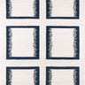 Ciutadella jute rug in Blue, full view
