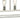 Williamsport 37" 5-Light Linear Chandelier - Brushed Nickel by Elk CN150522