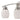 Casual Mission 20" 3-Light Vanity - Brushed Nickel by Elk CN170312
