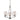 Casual Mission 17" 3-Light Chandelier - Brushed Nickel by Elk CN170322